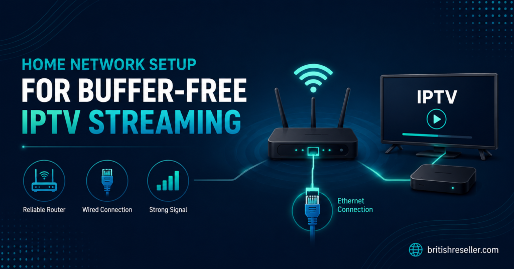 Home Network Setup for Buffer-Free IPTV Streaming