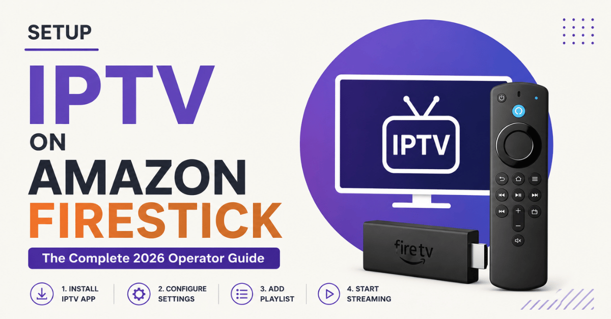 Setup IPTV on Amazon Firestick