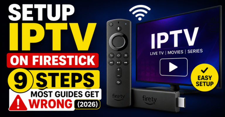 Setup IPTV on Firestick