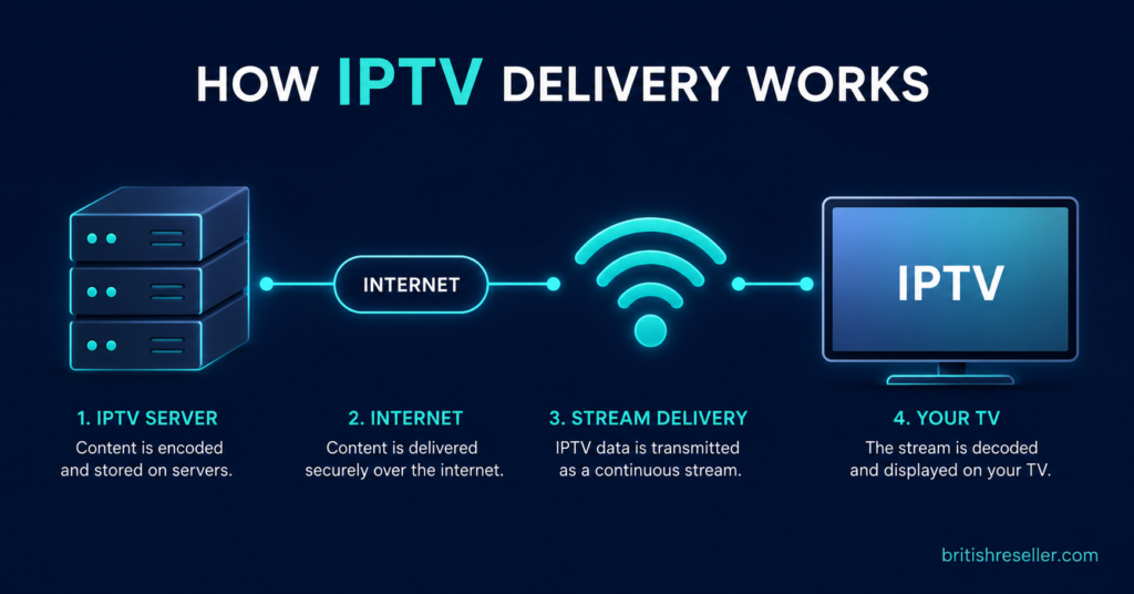 How IPTV Delivery Works