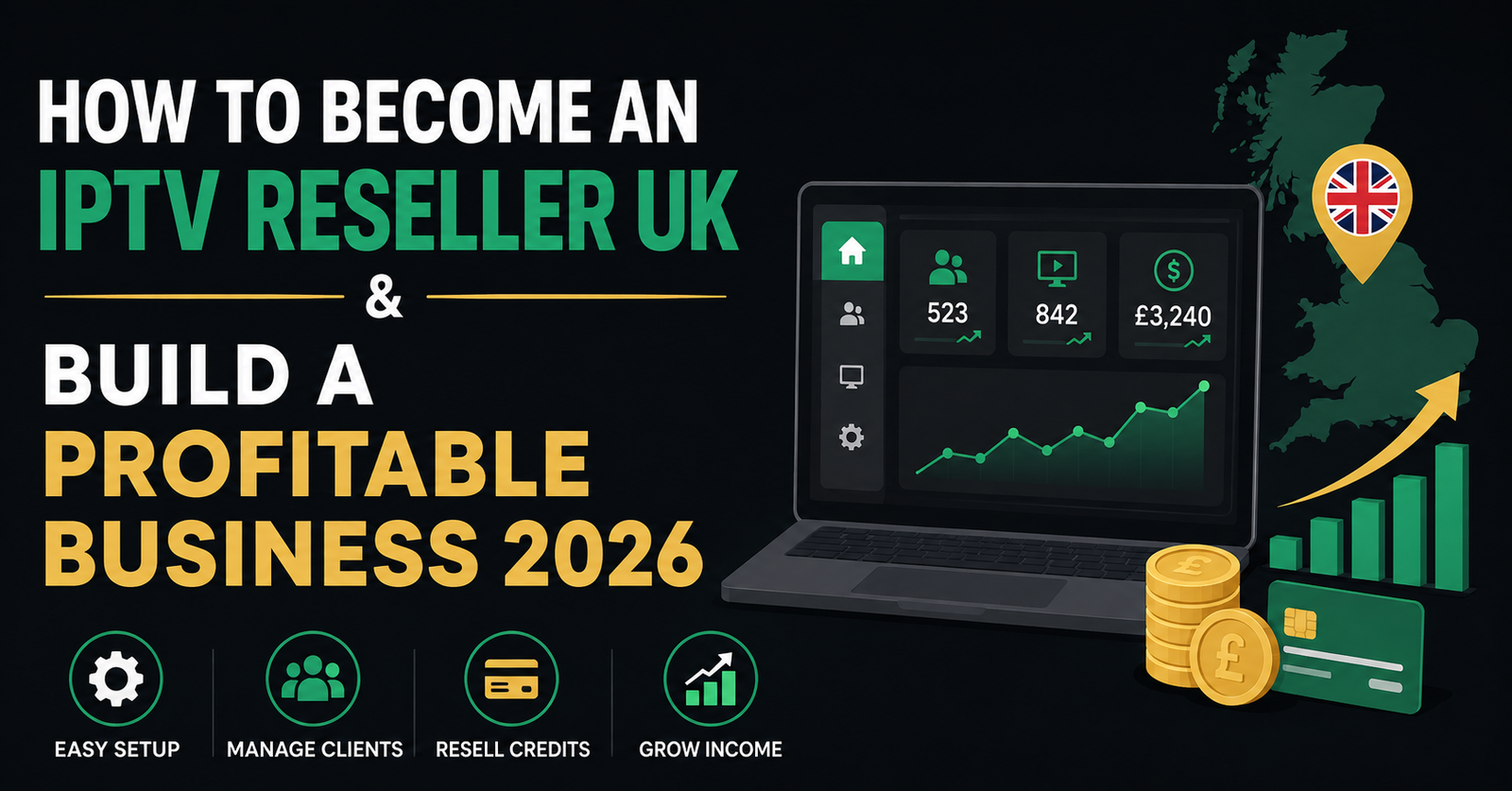 Become an IPTV Reseller UK