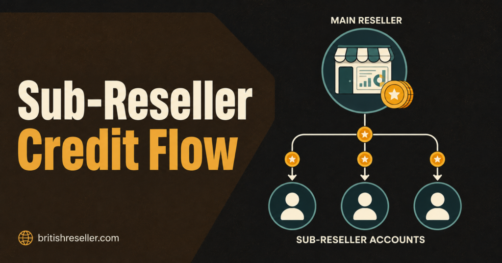 Sub-Reseller Credit Flow
