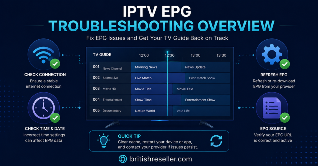 IPTV EPG Troubleshooting Overview