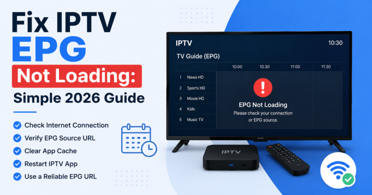 Fix IPTV EPG Not Loading
