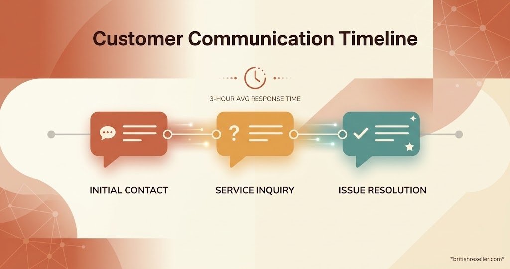Customer Communication Timeline