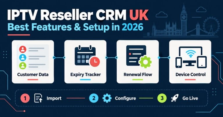 IPTV Reseller CRM UK