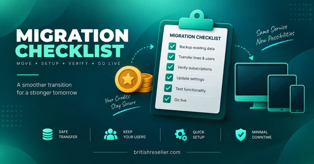 Migration Checklist Concept