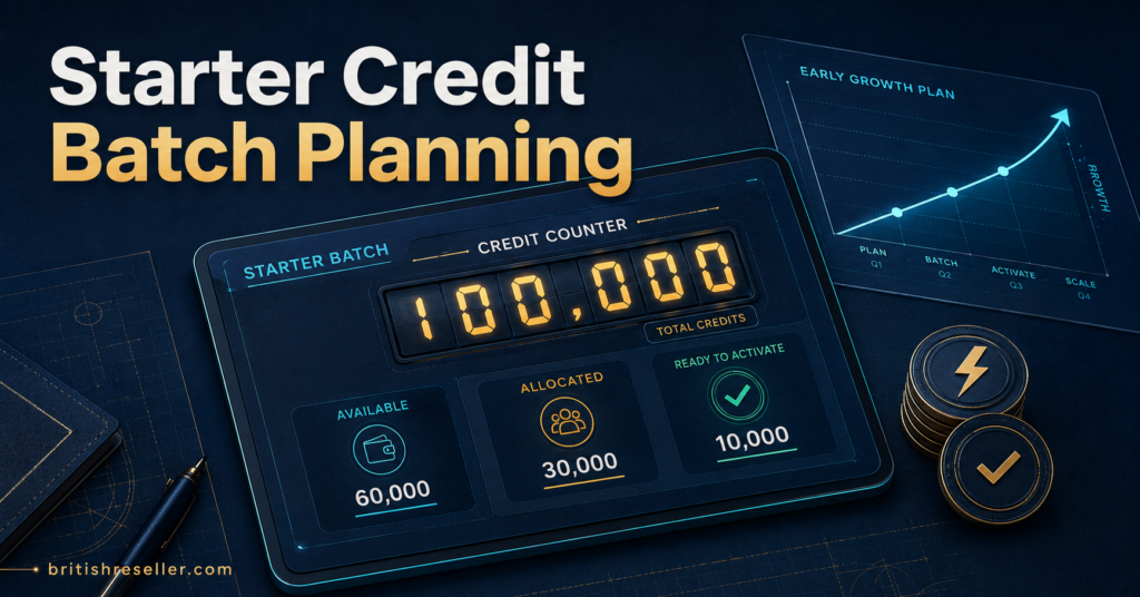 Starter Credit Batch Planning