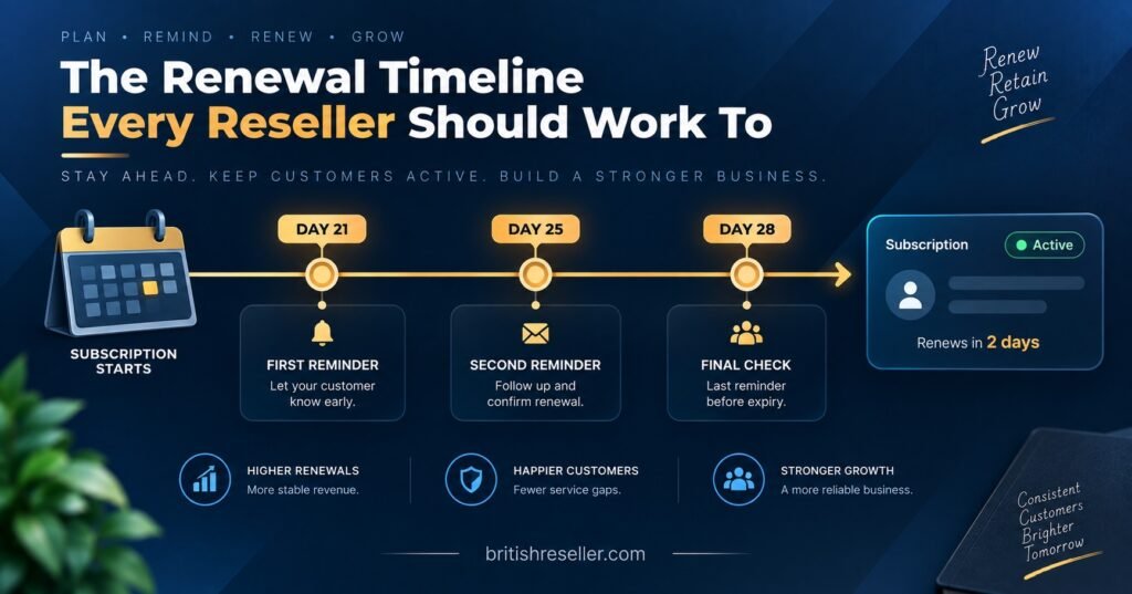 The Renewal Timeline Every Reseller Should Work To