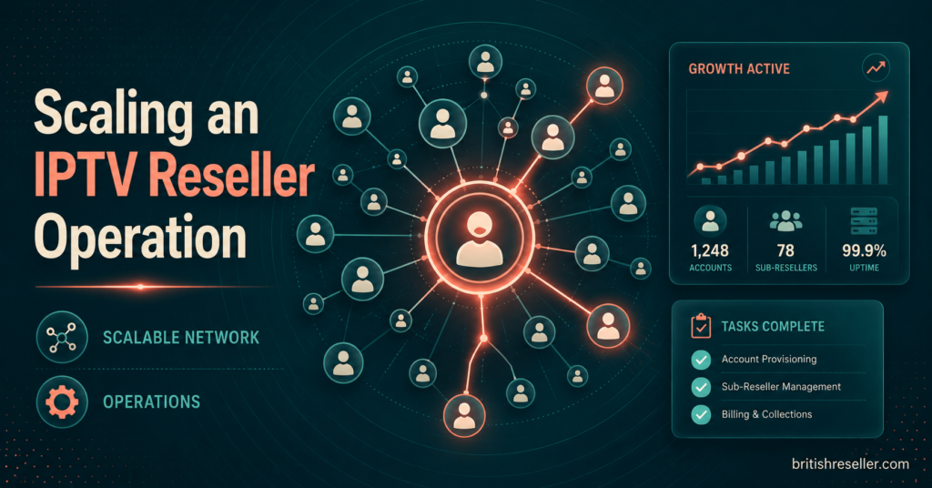 Scaling an IPTV Reseller Operation