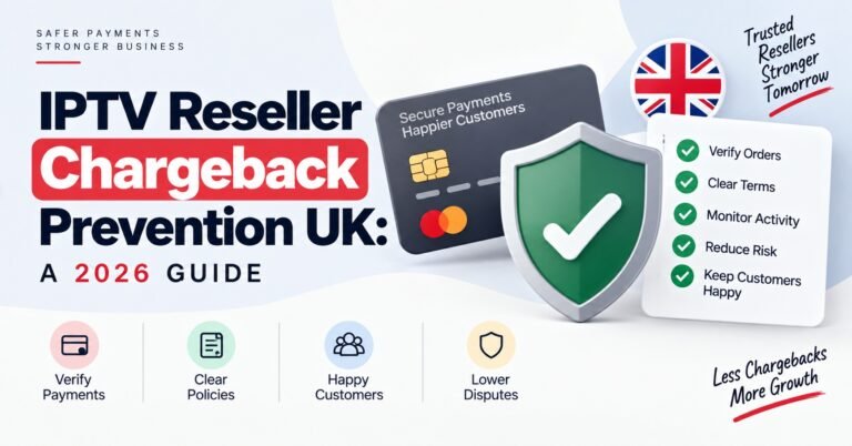 IPTV Reseller Chargeback Prevention UK
