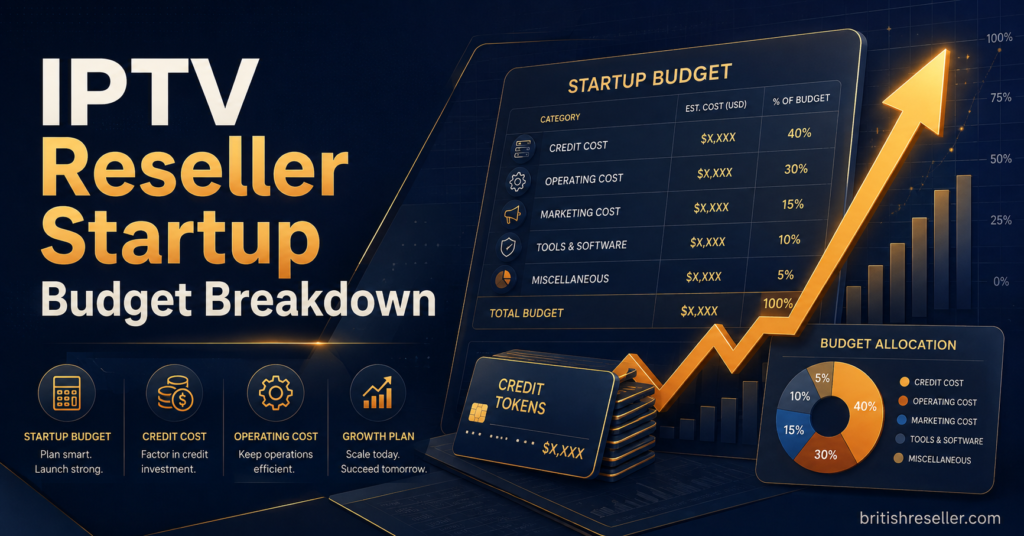 IPTV Reseller Startup Budget Breakdown
